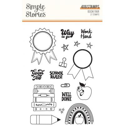Simple Stories Book Fair Stempel