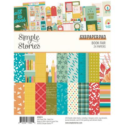 Simple Stories Book Fair - Paper Pad