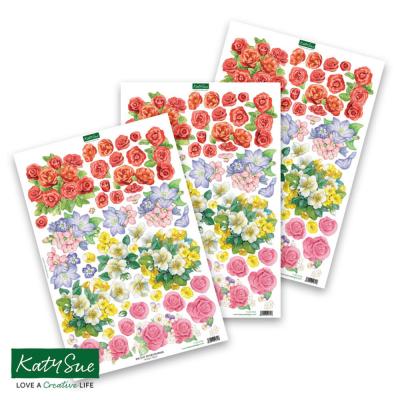Katy Sue Designs 3D Die-Cuts - Flower Patch