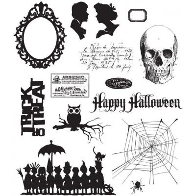Stampers Anonymous Tim Holtz Stempel - Mini Halloween 3