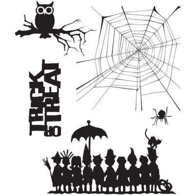Stampers Anonymous Tim Holtz Stempel - Halloween Cutouts