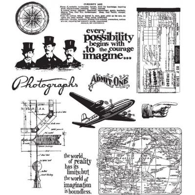 Stampers Anonymous Tim Holtz Stempel - Warehouse District