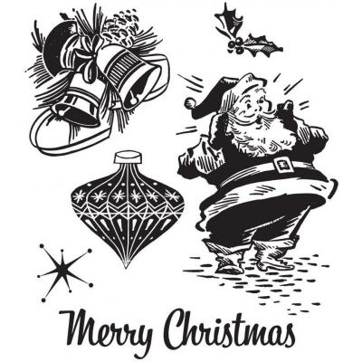 Stampers Anonymous Tim Holtz Stempel - Christmas Memories