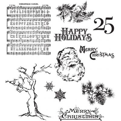 Stampers Anonymous Tim Holtz Stempel - Mini Holidays 3