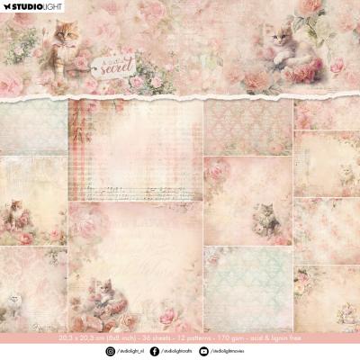 Studio Light A Cat's Secret - Backgrounds Paper Pad