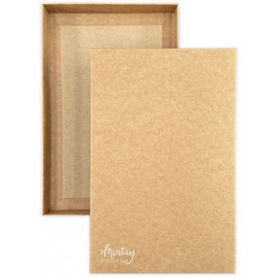 Mintay Papers - Rectangle 2 Card Box Base Kraft