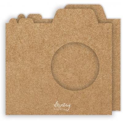 Mintay Papers - Camera Card Base Kraft