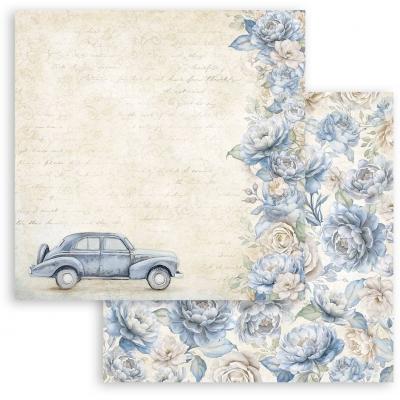 Stamperia Timeless Designpapier - Vintage Car