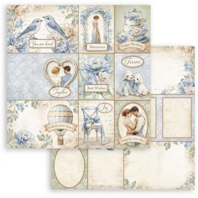 Stamperia Timeless Designpapier - 9 Cards