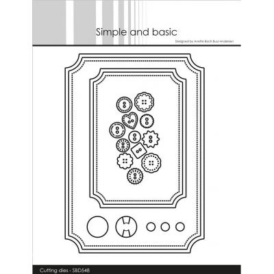 Simple and Basic Cutting Dies - Reverse Rounded Corners