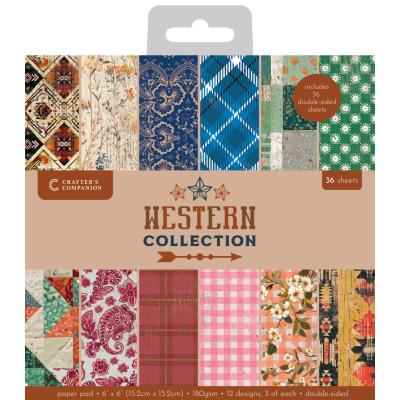Crafter's Companion Western - Paper Pad