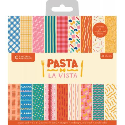 Crafter's Companion Pasta La Vista - Paper Pad
