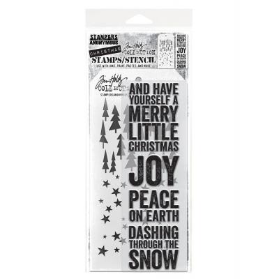 tampers Anonymous Mixed Media Tim Holtz Stempel + Schablone - Mixed Media #53