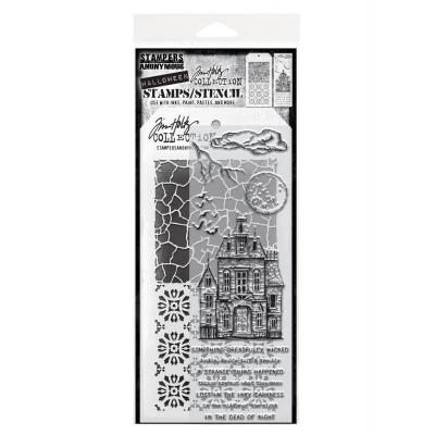 tampers Anonymous Mixed Media Tim Holtz Stempel + Schablone - Mixed Media #49