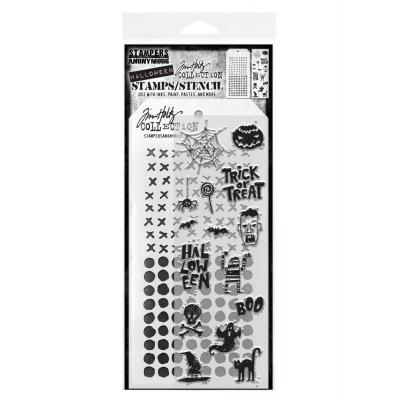 tampers Anonymous Mixed Media Tim Holtz Stempel + Schablone - Mixed Media #47