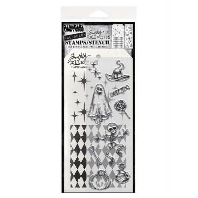 tampers Anonymous Mixed Media Tim Holtz Stempel + Schablone - Mixed Media #45