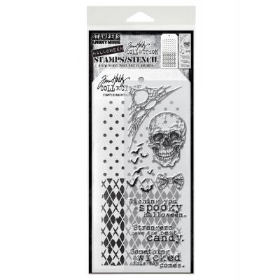 tampers Anonymous Mixed Media Tim Holtz Stempel + Schablone - Mixed Media #28