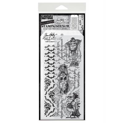tampers Anonymous Mixed Media Tim Holtz Stempel + Schablone - Mixed Media #26
