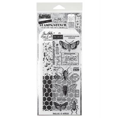 tampers Anonymous Mixed Media Tim Holtz Stempel + Schablone - Mixed Media #11