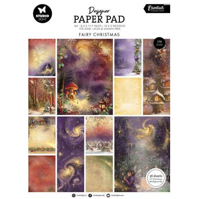 StudioLight Designer Paper Pad - Fairy Christmas
