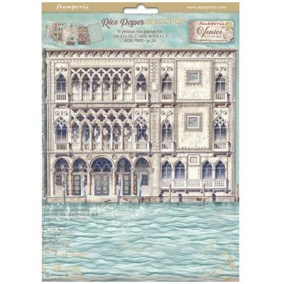 Stamperia Venice City of Art - Rice Paper Selection