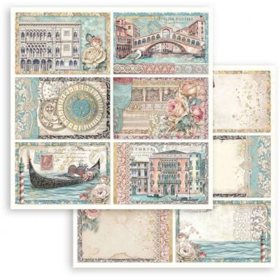 Stamperia Venice City of Art - 6 Cards
