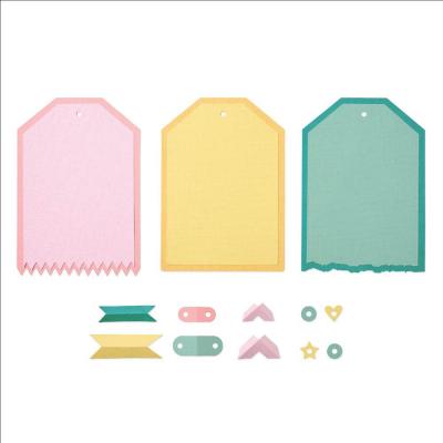 Sizzix Thinlits Die by 49 and Market - Snap and Swap Large Tags