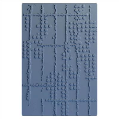 Sizzix Multi-Level Embossing Folder by Seth Apter - Dot Matrix