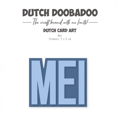 Dutch Doobadoo Planner Stencil - Mei
