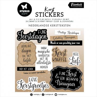 StudioLight Christmas Stickers - Kerstteksten