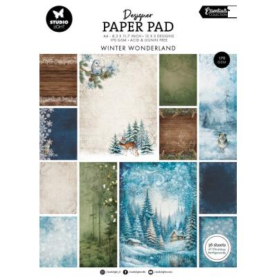 StudioLight Designer Paper Pad - Winter Wonderland