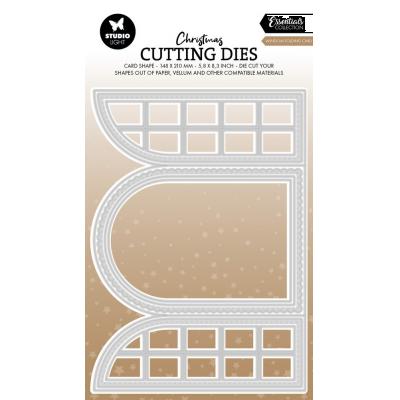 StudioLight Christmas Cutting Die - Window Folding Card