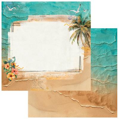 49 and Market Beach Vibes Designpapier - Breeze