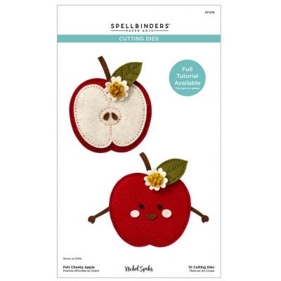 Spellbinders Paper Arts Etched Dies - Cheeky Apple