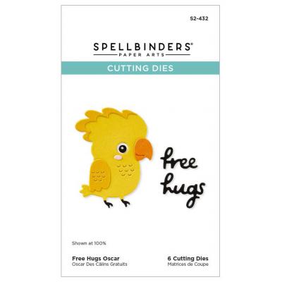 Spellbinders Paper Arts Etched Dies - Free Hugs Oscar
