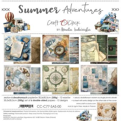 Craft O'Clock Summer Adventures - Paper Set