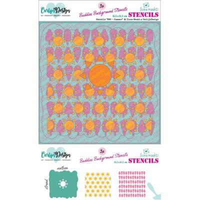 CarlijnDesign Stencils - BBS Summer
