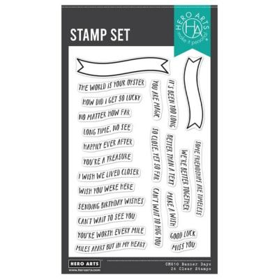 Hero Arts Summer By The Shore Stempel - Banner Days