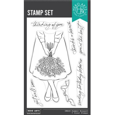 Hero Arts Seaside Blooms Stempel - Summer Blooms