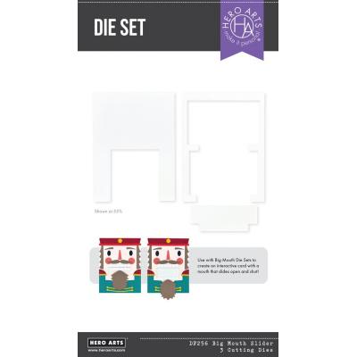 Hero Arts Crackin' Christmas Die Set - Big Mouth Slider