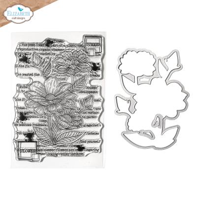 Elizabeth Craft Designs In the Garden Stamp and Die Set - Summer Flower