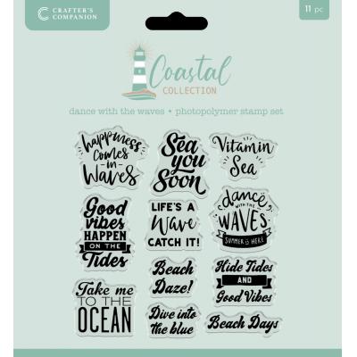 Crafter's Companion Coastal - Dance with the Waves