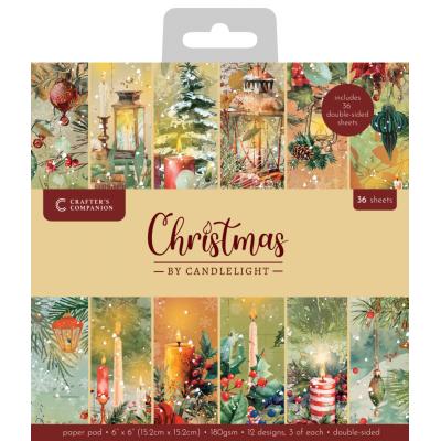 Crafter's Companion Christmas by Candlelight - Paper Pad