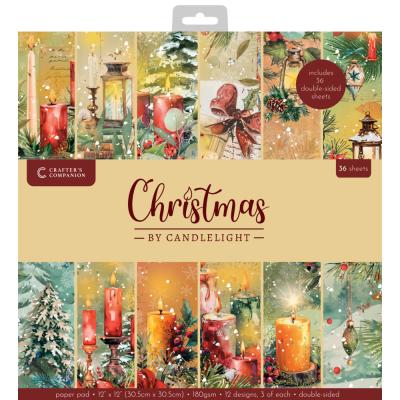 Crafter's Companion Christmas by Candlelight - Paper Pad