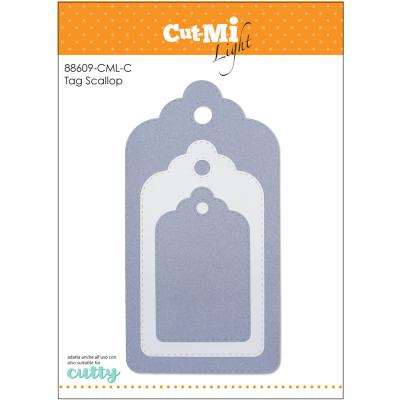 Impronte d'Autore Cutting Dies - Tag Scallop