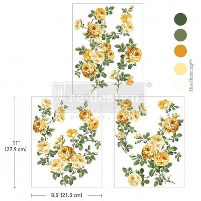 Prima Marketing Re-Design Middy Transfers - Bouquet De Provence