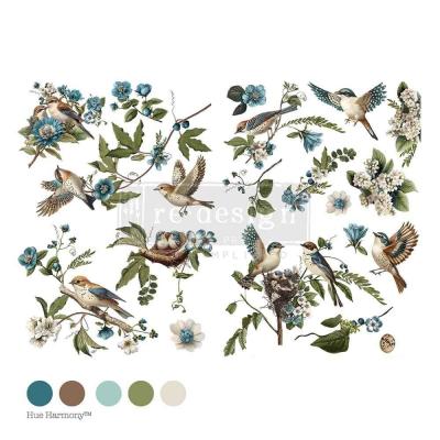 Prima Marketing Re-Design Decor Transfers - Aviary Elegance