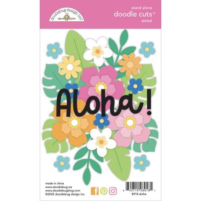 Doodlebug Design Summer Fun Cutting Dies - Aloha!
