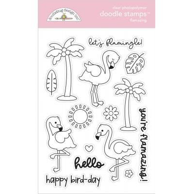 Doodlebug Design Summer Fun Stempel - Flamazing