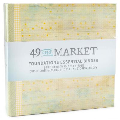 49 And Market - Foundations Binder Album Kit Sunny